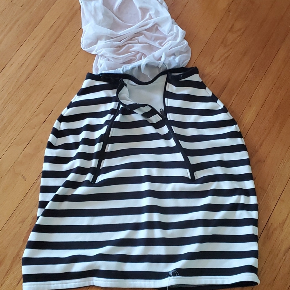 Fleece carseat cover w/ mesh screen